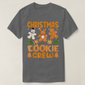 Kerstkoekjeskoekjes en broodroosters Nieuw broodje T-shirt (Design voorkant)