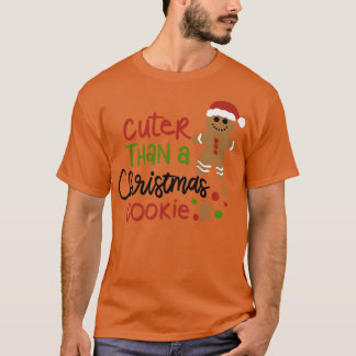 Kerstkoekjeskoekjes, kruimelaar Pajama, ontbijtkoe T-shirt