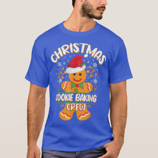 Kerstkoekjeskoekjes voor het bakken van de bemanni t-shirt