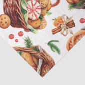 Kerstkoekjesmanden Tissuepapier (Detail)