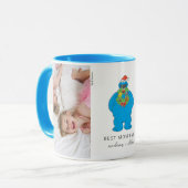 Kerstkoekjesmonster | Beste mam - Foto Mok (Voorkant links)