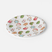 Kerstkoekjespapier, Borden voor feestdagen, bord (Gekanteld)