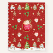 Kerstkoekjesrecept Notitieboek (Voorkant)