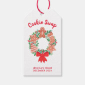 Kerstkoekjesruil Cadeaulabel (Voorkant)