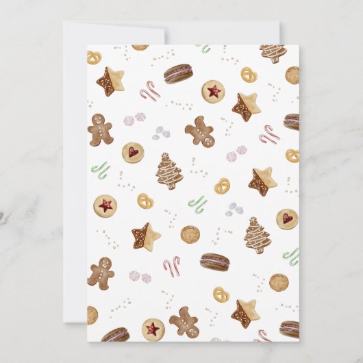 Kerstkoekjesruil Kaart (Achterkant)