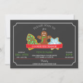 Kerstkoekjesruil Kaart (Voorkant)