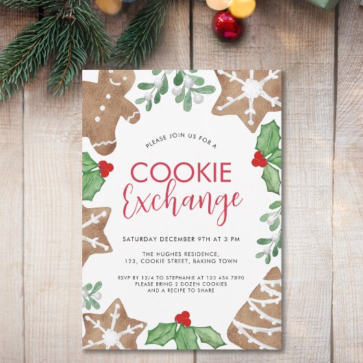 Kerstkoekjesruil Kaart