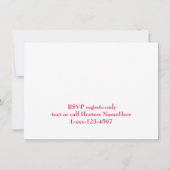 Kerstkoekjesruil Kaart (Achterkant)