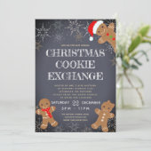 Kerstkoekjesruil Kaart (Staand voorkant)