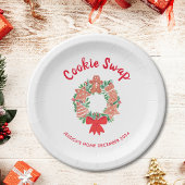 Kerstkoekjesruil Papieren Bordje