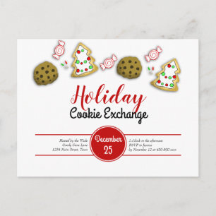 Kerstkoekjesuitwisseling Briefkaart