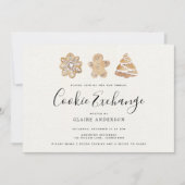 Kerstkoekjesuitwisseling Kaart (Voorkant)