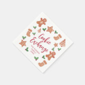 Kerstkoekjesuitwisseling Servet (Hoek)