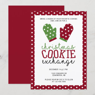 Kerstkoekjesuitwisselingsfeest feestdag orven Mitt Kaart