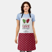 Kerstkoekjesuitwisselingsfeest Oven Mitts Holiday Schort (Gedragen)