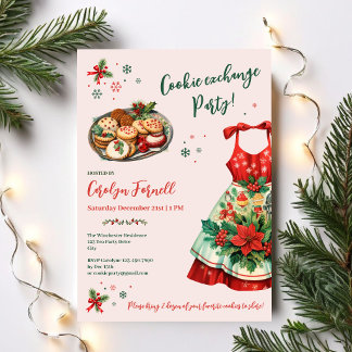 Kerstkoekjesuitwisselingsfeestje Kaart
