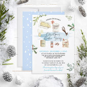 Kerstkoekjeswisselaar Homemade Cookies uitnodiging