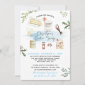 Kerstkoekjeswisselaar Homemade Cookies uitnodiging (Voorkant)