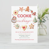 Kerstkoekjeswisselaar Kaart (Staand voorkant)