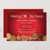 Kerstkoekjeswisselaar Kaart (Voorkant / Achterkant)