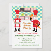 Kerstkoekjeswisselaar Kaart (Voorkant)