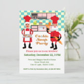 Kerstkoekjeswisselaar Kaart (Staand voorkant)