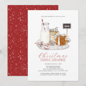 Kerstkoekjeswisselaar Kaart (Voorkant / Achterkant)