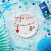 Kerstkoekjeswisselaar Papieren Bordje (Feest)