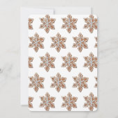 Kerstkoekjeswisselaarbakkerij, brakspirits, helder kaart (Achterkant)