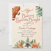 Kerstkoekjeswisselaarbakkerij, brakspirits, helder kaart (Voorkant)