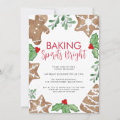 Kerstkoekjeswisselaarbakkerij, brakspirits, helder kaart (Voorkant)