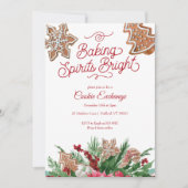 Kerstkoekjeswisselaarbakkerij, brakspirits, helder kaart (Voorkant)