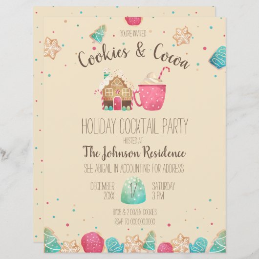 Kerstkoekjeswisselaarbrochure (Voorkant / Achterkant)