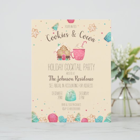 Kerstkoekjeswisselaarbrochure (Staand voorkant)