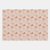 Kerstkoekjeswisselruil Inpakpapier Vel (Voorkant 3)