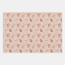 Kerstkoekjeswisselruil Inpakpapier Vel