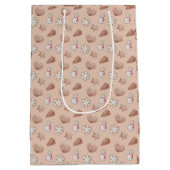 Kerstkoekjeswisselruil Medium Cadeauzakje (Achterkant)