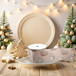 Kerstkoekjeswisselruil Satijnen Lint