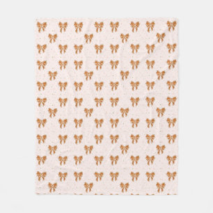 Kerstkoeklinten Fleece Deken
