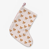 Kerstkoeklinten Kleine Kerstsok (Voorkant (Hangend))