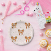 Kerstkoeklinten Papieren Bordje (Feest)