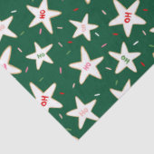 Kerstkoekpatroon Tissuepapier (Detail)
