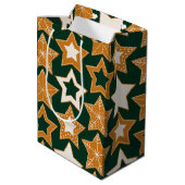Kerstkoeksterren (Noel) Cadeautas (Achterkant Gekanteld)
