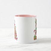 kerstkoepel en peppermint koffie mok (Midden)