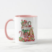 kerstkoepel en peppermint koffie mok (Links)