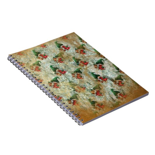 kerstkoepel met boomgaard notitieboek (Rechterzijde)