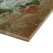 kerstkoepel met boomgaard snijplank (Hoek)