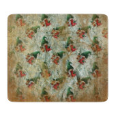 kerstkoepel met boomgaard snijplank (Voorkant)