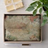 kerstkoepel met boomgaard tissuepapier (Geschenk)