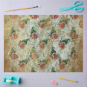 kerstkoepel met boomgaard tissuepapier (Craft)